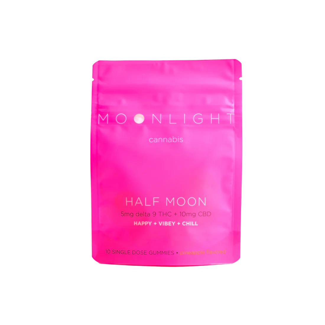 Gomas de Uso Diário – THC 5mg + CBD 10mg | Moonlight Half Moon